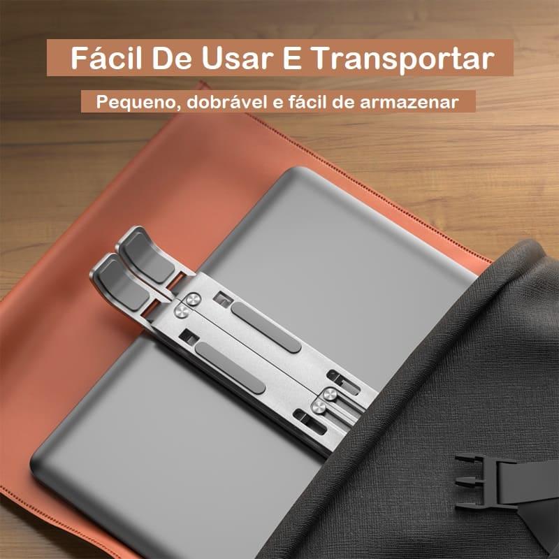 Suporte Ajustável e Dobrável Para Notebook