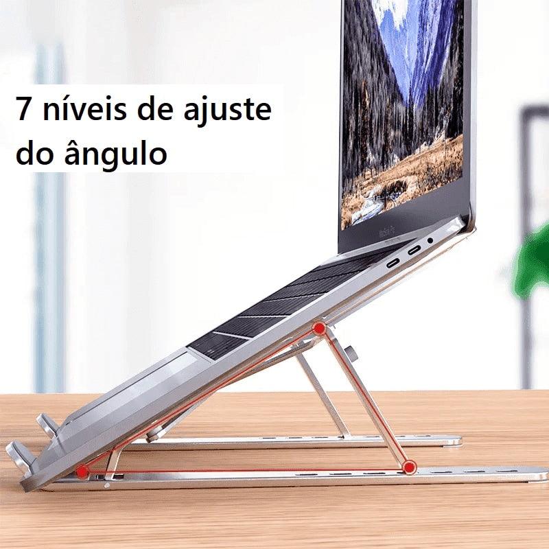 Suporte Ajustável e Dobrável Para Notebook